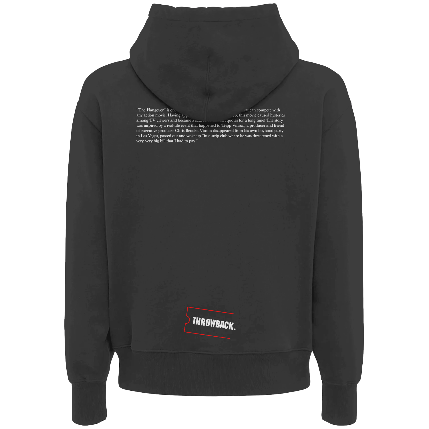 HOODIE HANGOVER Throwback